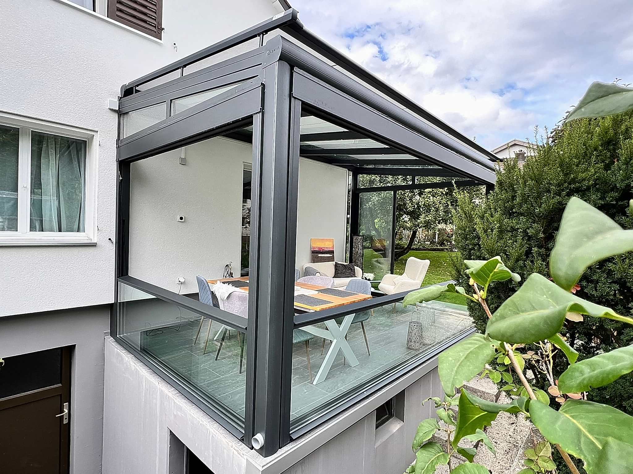 Sabit Cam Tavan Veranda Kis Bahcesi 1