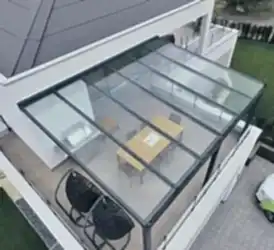 Sabit Cam Tavan Teras / İsviçre